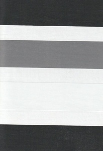 Закрытые рулонные шторы день-ночь Салерно, серый 2002 купить в Фрязино с доставкой